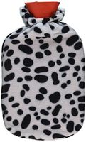 Classic Cross-Hatched Hot Water Bottle with Cover, Color may vary