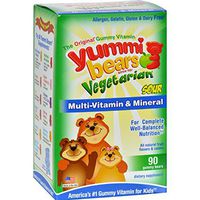 Hero Nutritional Products - Yummi Bears Multi-Vitamin (Vegetarian) - 60 chewable tablets