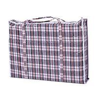 Mggsndi Folding Large Thick Over-Sized Capacity Waterproof Zipper Pack Up Travel Bag Luggage Handbag Tote for Travelling, College Carrying, Moving, Camping, Christmas Decorations Storage Black