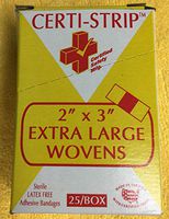 Certi-Strips Adhesive Bandage 2" X 3" Woven 220-230