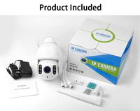 Leoie K64A 1080P PTZ 16X Zoom FHD Face Detection Auto Tracking WiFi Wireless Two-Way Audio IP Camera US Plug
