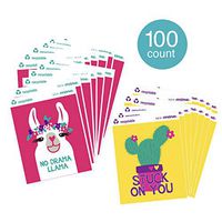 So-Mine Recyclable Sandwich Bags with Seal - Llama and Cactus - 100 CT