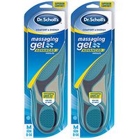 Dr. Scholl’s Massaging Gel Advanced Insoles (Pack of 2) // All-Day Comfort That Allows You to Stay on Your Feet Longer (for Men's 8-14, Also Available for Women's 6-10)