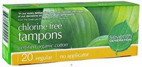 Seventh Generation Tampon Non Applctr Rglr Or