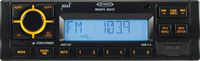 Jensen JHD1130B AM/FM/RBDS/WB Heavy Duty Radio, 40W x 4 Max Output Power, 12V DC Power System, Electronic AM/FM Tuner (US/Euro Selectable), RBDS with PTY Search, NOAA 7-Channel Weather Band