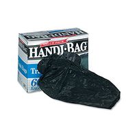 Handi-Bag Super Value Pack Trash Bag 30 Gallon 0.69 Mil, Black 60 Bags/Box