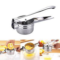 Eugeneq Stainless Steel Potato Presser Manual Mashed Potato Maker Fruit Hand Press Lemon Lime Squeezer
