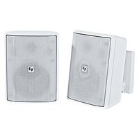 Electro Voice EVID-S4.2 Pair 2-Way 4-in Surface Mount Speaker - White