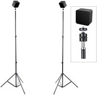 Skywin VR Tripod Stand Compatible with SteamVR Base Station 2.0 - Sensor Stand and Base Station for Vive Sensors or Oculus Rift Constellation (2-Pack)