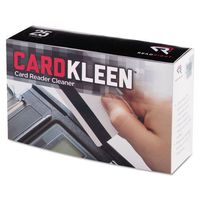 CardKleen Presaturated Magnetic Head Cleaning Cards, 3 3/8 x 2 1/8", 25/Box"