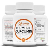 Vive Essentials Turmeric Curcumin for Aging Woman (90 Days) - 500 mg Pure Root Extract Powder Capsule Supplements - Curcuminoid Health Pill for Inflammation, Joint Pain Relief, Extra Inflammatory