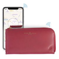Secura Anti-theft Bluetooth Trackable Smart Clutch Wallet | Smart Christmas Gift for Women