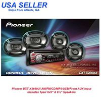 Pioneer DXT-X2669UI AM/FM/CD/MP3/USB/AUX IN-PUT, 200 WATTS