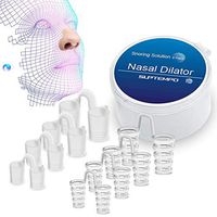 ASprink Anti Snoring Devices - Snoring Solution 8 Silicone Nose Vents to Stop Snoring Nasal Dilators 2 Types Mute Snore Stoppers Snore Reducing Aid for Men & Women