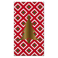 Holiday Christmas Tree Napkins - 16 Count, 15.75" x 13"