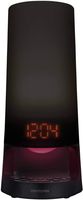 Memorex MC5261BK Glo Time Dual Alarm Clock Radio, Black