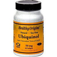 Healthy Origins, Ubiquinol, 50 mg, 60 Softgels (FIVE PACK)