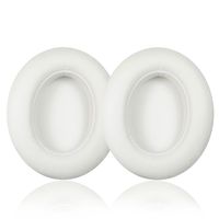 Synsen Replacement Earpad Cushions Compatible for Beats Studio 2.0 Wired/Wireless B0500/B0501,Sutdio 3.0 Over-Ear Headphones (Not for Solo or Studio 1st Gen Headphones) With ITIS Cable Clip (WHITE)