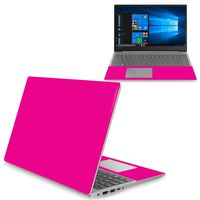 Mightyskins Skin Compatible with Lenovo Ideapad 330s 15" (2018) - Solid Hot Pink | Protective, Durable, and Unique Vinyl Decal Wrap Cover | Easy to Apply, Remove, and Change Styles | Made in The USA