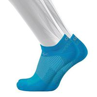 OS1st FS4 Plantar Fasciitis Socks for Plantar Fasciitis Relief, Arch Support & Foot Health in 4 Styles (No Show, Aqua, Large)