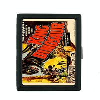 Metal Cigarette Case Vintage Poster D-183 King Dinosaur Terror Monster