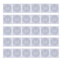 THONSEN 30pcs NTAG215 NFC Stickers Round 25mm(1 inch) Blank White NTAG 215 Tags Work Perfectly with TagMo Amiibo and All NFC-Enabled Cell Phones & Devices