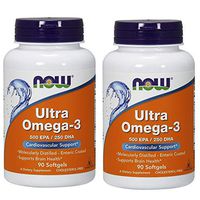 Now Foods Ultra Omega-3 - 90 Softgels 2 pack