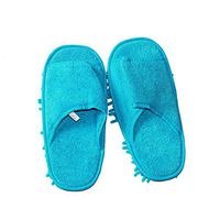 Dust Mop Slippers, Sacow Lazy Floor Foot Socks Shoes Quick Polishing Cleaning Dust (30x14cm)