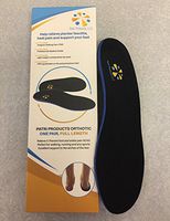 Patri Products Full Length Orthotic Inserts, Arch Supports (1 Pair)- for Men & Women, Provide Great Cushion for Plantar Fasciitis, Heel Spurs, Running, Relieve Your Foot Pain (M(6-6.5)/W(8-8.5))