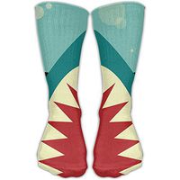 Unisex Shark With Open Mouth Funny Cute Novelty Cotton Socks