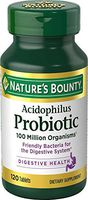 Nature's Bounty Probiotic Acidophilus Tablets, 120 Count