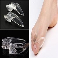 Soft Silicone Gel Toe Separators Straightener Bunion Protector