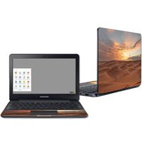 Mightyskins Skin Compatible with Samsung Chromebook 3 11.6" - Sahara Sunset | Protective, Durable, and Unique Vinyl Decal Wrap Cover | Easy to Apply, Remove, and Change Styles | Made in The USA