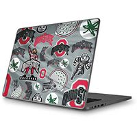 Skinit Decal Laptop Skin for MacBook Pro 15 (2009&2010) - Officially Licensed Ohio State University Ohio State Pattern Design