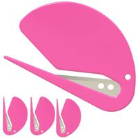 Uncommon Desks Colorful Letter Openers - Hot Pink (3 Pieces)