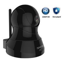 TENVIS Indoor Security Camera - 1080P HD Wireless IP Camera w/PTZ, Night Vision, 2-Way Audio, WiFi Home Dome Baby Pet Dog Camera with Phone App