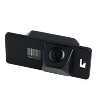 Misayaee Rear View Back Up Reverse Parking Camera in License Plate Lighting Night Version (NTSC) for A1 A3 A4 (B6/B7/B8) A5 A6 TT Q5 Q7 RS4 for VW Passat R36