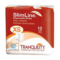 Tranquility Slimline Disposable Briefs X-Small 18"-26"
