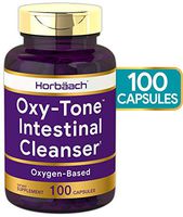 Oxy Tone Digestive Cleanser | 100 Capsules | Detox Support | Non-GMO & Gluten Free Intestinal Cleanse Supplement | Colon Cleanse | by Horbaach
