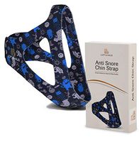 Anti Snoring Chin Strap for CPAP Users - Men and Women - Snore Chin Strap for Snoring Solution - Snore Stopper CPAP Chin Strap for Snoring, Dry Mouth - Snore Relief Jaw Band CPAP Chin Strap