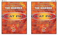 Techniche 5570_10pack Heat Pax Air Activated Adhesive Toe Warmers - 10 Packs