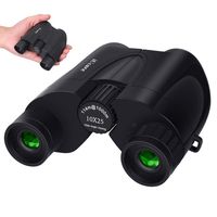 10 X 25 Binoculars for Adults Kids Portable Compact Bak4 Prism FMC Low Light Night Vision Binoculars 374 Feet Wide Field of View at 1000 Yards Great for Travelling Sightseeing and Outdoor Activities
