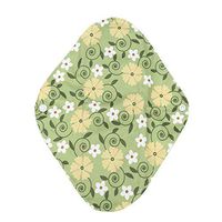 Reusable Washable Panty Liner Bamboo Charcoal Cloth Mama Sanitary Menstrual Pad - Bladder Support & Incontinence Pads - 9 Pack Pads (WSD14)