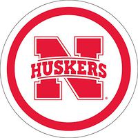 Mayflower Distributing Company 55148C NEBRASKA - 9" PLATE 10CT, 9", Multicolor