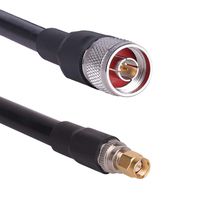 N Male to SMA Male Short Coax Cable 1ft 50 Ohm Ultra Low Loss Extension Connector for ADS-B/4G/5G LTE/Ham/GPS/Radio/Moden by XRDS-RF
