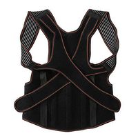 Posture Corrector, Scoliosis Back Brace Correction Straight Back Support Bandage,Physical Training Therapy Back Stabilizer Neck Pain Relief Shoulder Support for Men & Women Correct Bad Posture (M)