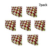 Brave Tour 7 Pack Christmas Gift Wrapping Paper Christmas Elements Paper-20.5 in x29.1in Per Pack(C1)