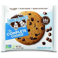 Lenny & Larry's The Complete Cookie, Chocolate Chip, 4 oz (Pack of 12) Soft Baked