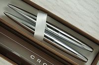 Cross Limited Edition ATX Ultra-Brilliant Polished Chrome Barrel, Appointments, Pen and 0.5mm Pencil.Very Rare