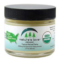 Fast ReLeaf Salve Topical Pain Relief Cream 500MG 60ML—USDA Approved-Made in USA-Highest Quality- Immune Support –Healthy Sleep-Pain Relief, Stress Relief, Antibacterial